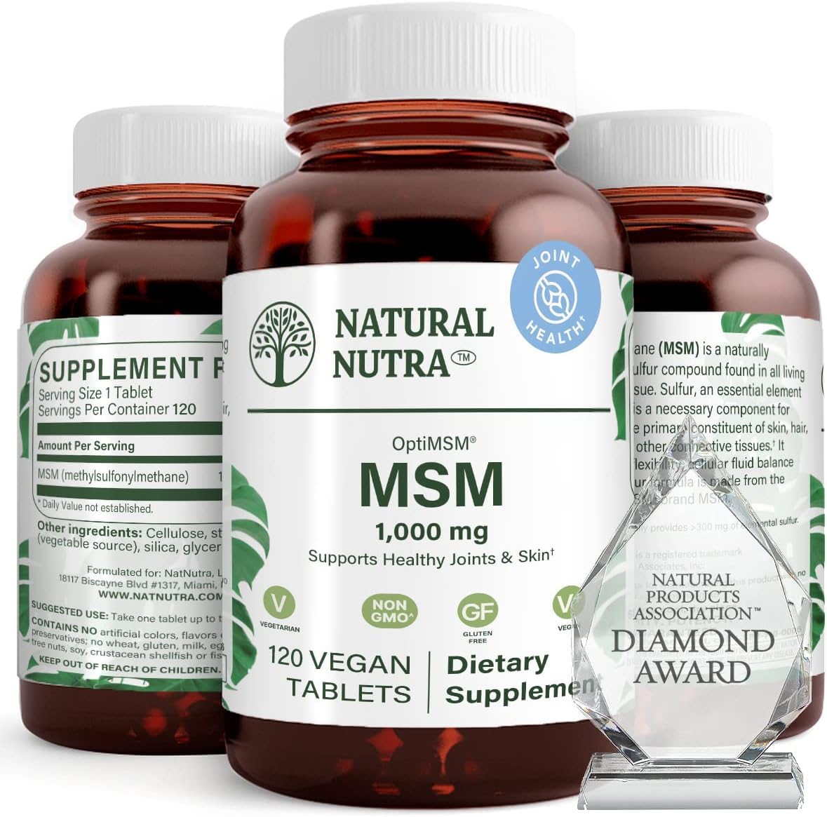Natural Nutra OptiMSM with Methylsulfonylmethane