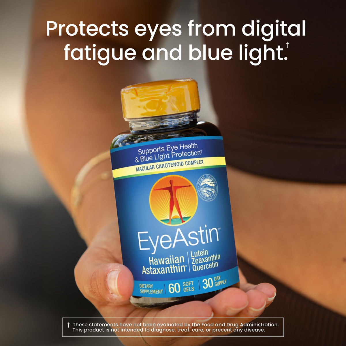 Nutrex Hawaii EyeAstin Astaxanthin Lutein Zeaxanthin - 60 Softgels - image 3