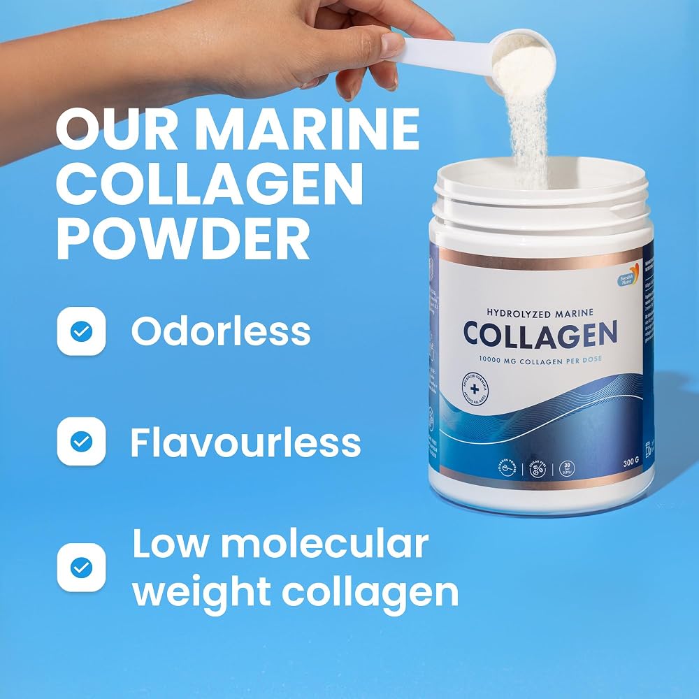 Swedish Nutra Marine Collagen 10,000 mg Powder - 300 g - image 5