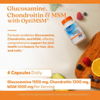 Doctor's Best Glucosamine Chondroitin MSM Joint Support - 240 Capsules - image 5