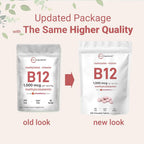 Micro Ingredients Vitamin B12 1000 mcg Methylcobalamin - 365 Tablets - image 3
