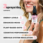 Complement Vegan Vitamin Triple B12 Liquid Spray 1500 mcg - 60 Servings - image 2