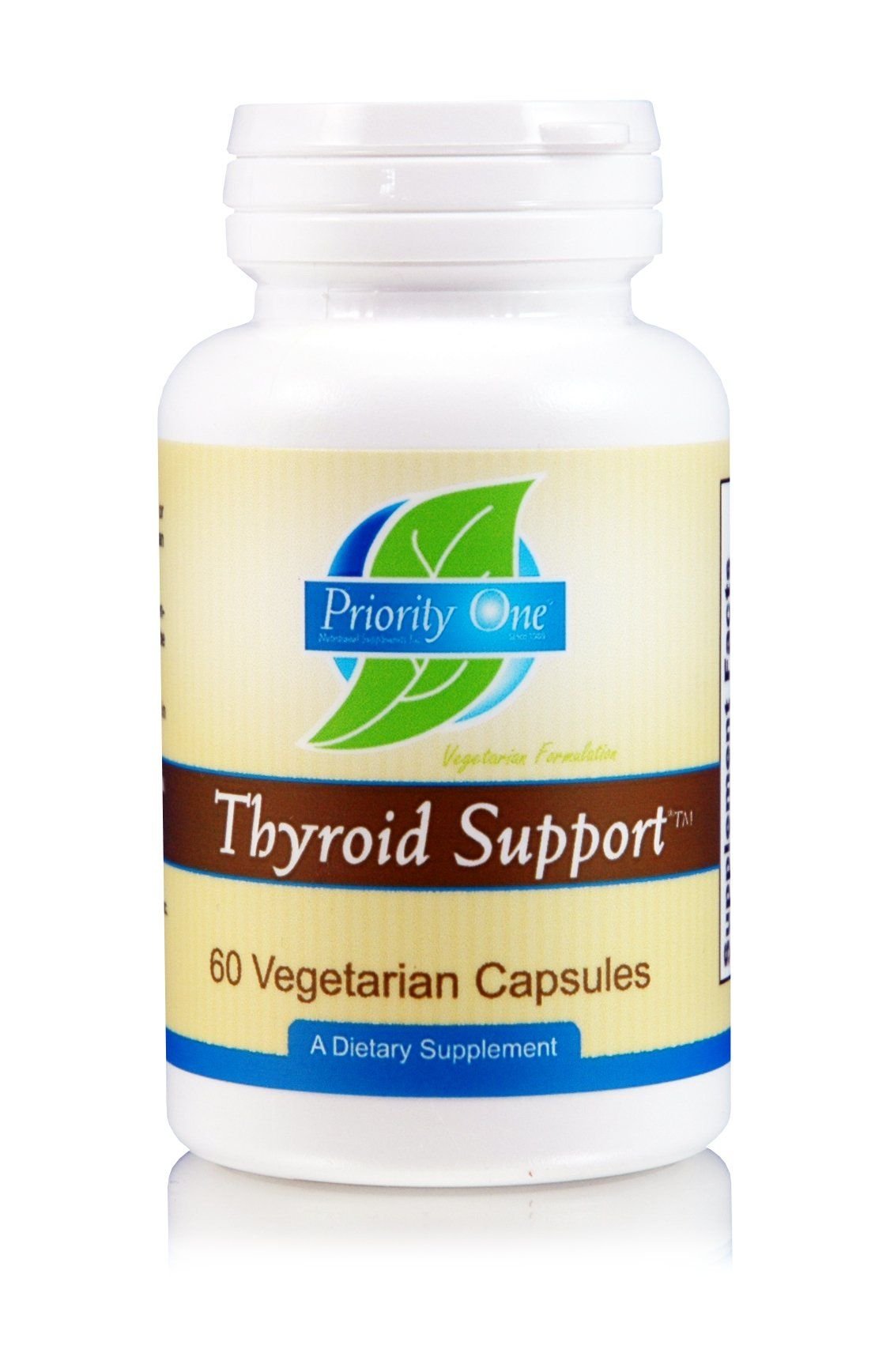 Priority One Vitamins Thyroid Support - 60 Vegetarian Capsules