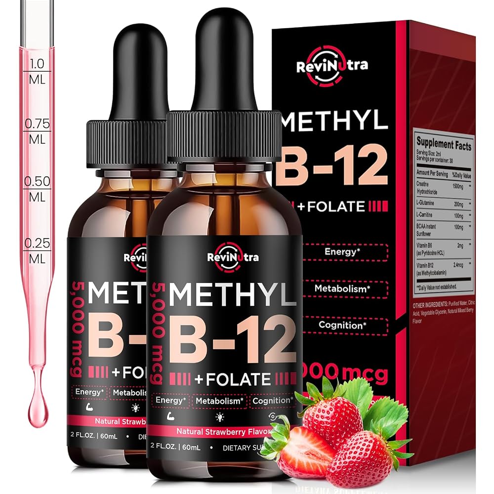 ReviNutra Vitamin B12 Liquid Drops