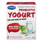 VIVO Probiotic Yogurt Starter Natural - 5 Boxes (10 Bottles) - image 2