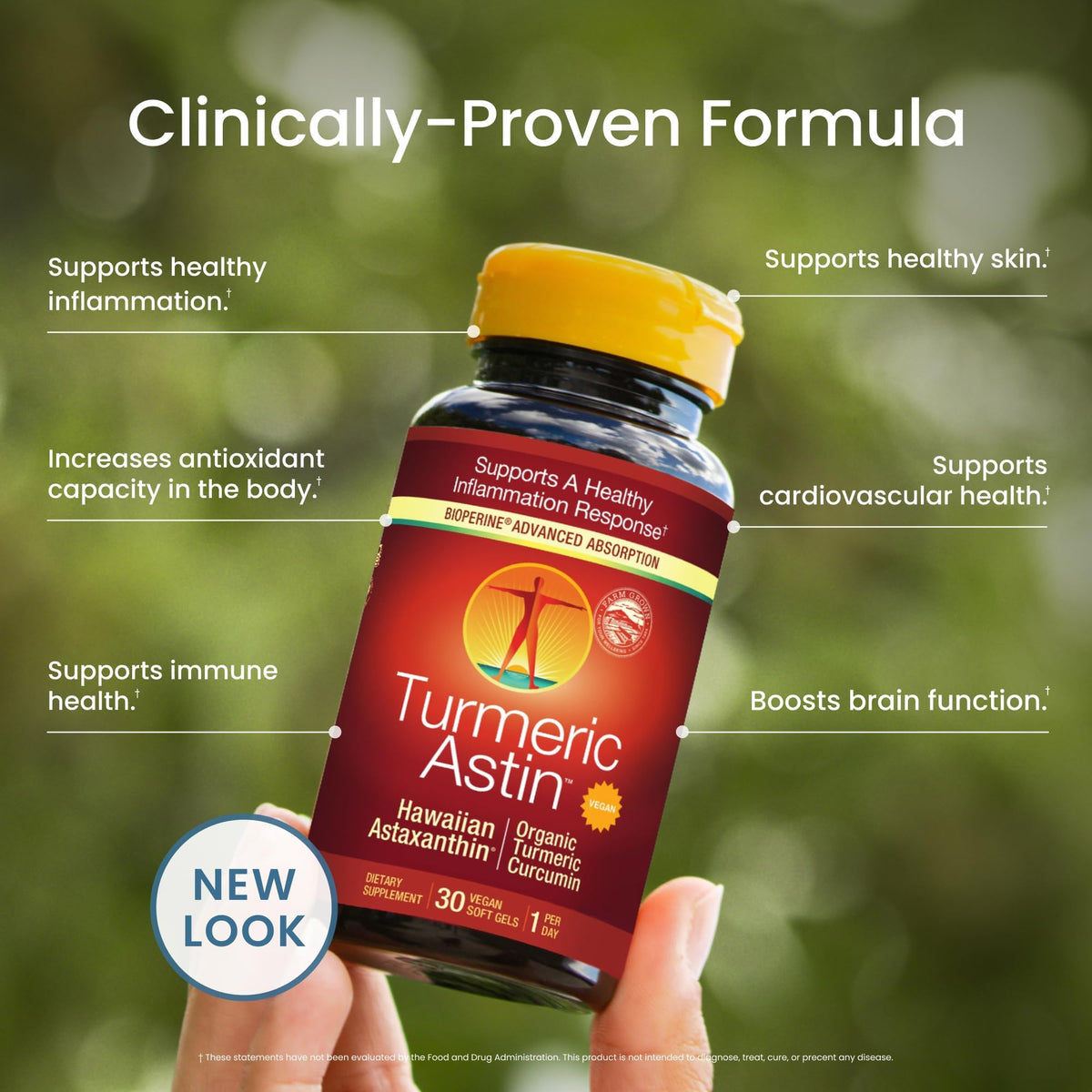 Nutrex Hawaii TurmericAstin Turmeric & Astaxanthin - 30 Softgels - image 3