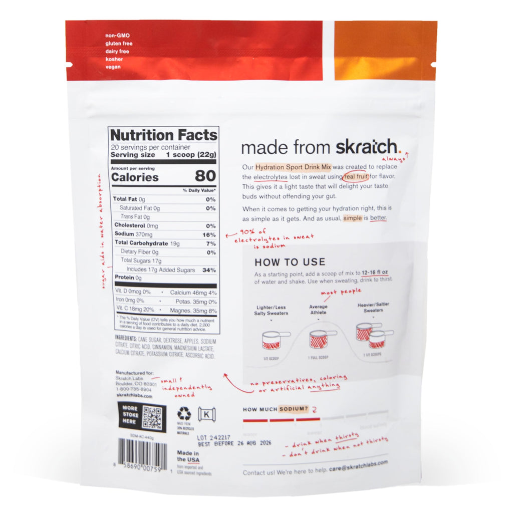 Skratch Labs Hydration Sports Drink Mix