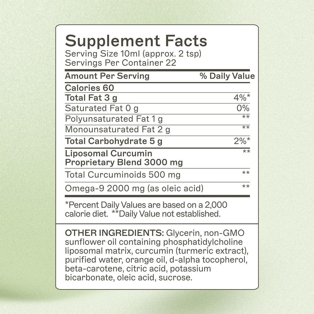 Amy Myers MD Liposomal Curcumin Liquid for Gut Health - 8 Fl Oz - image 2