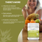 Healthy Care Super Greens Powder - 120g - image 5