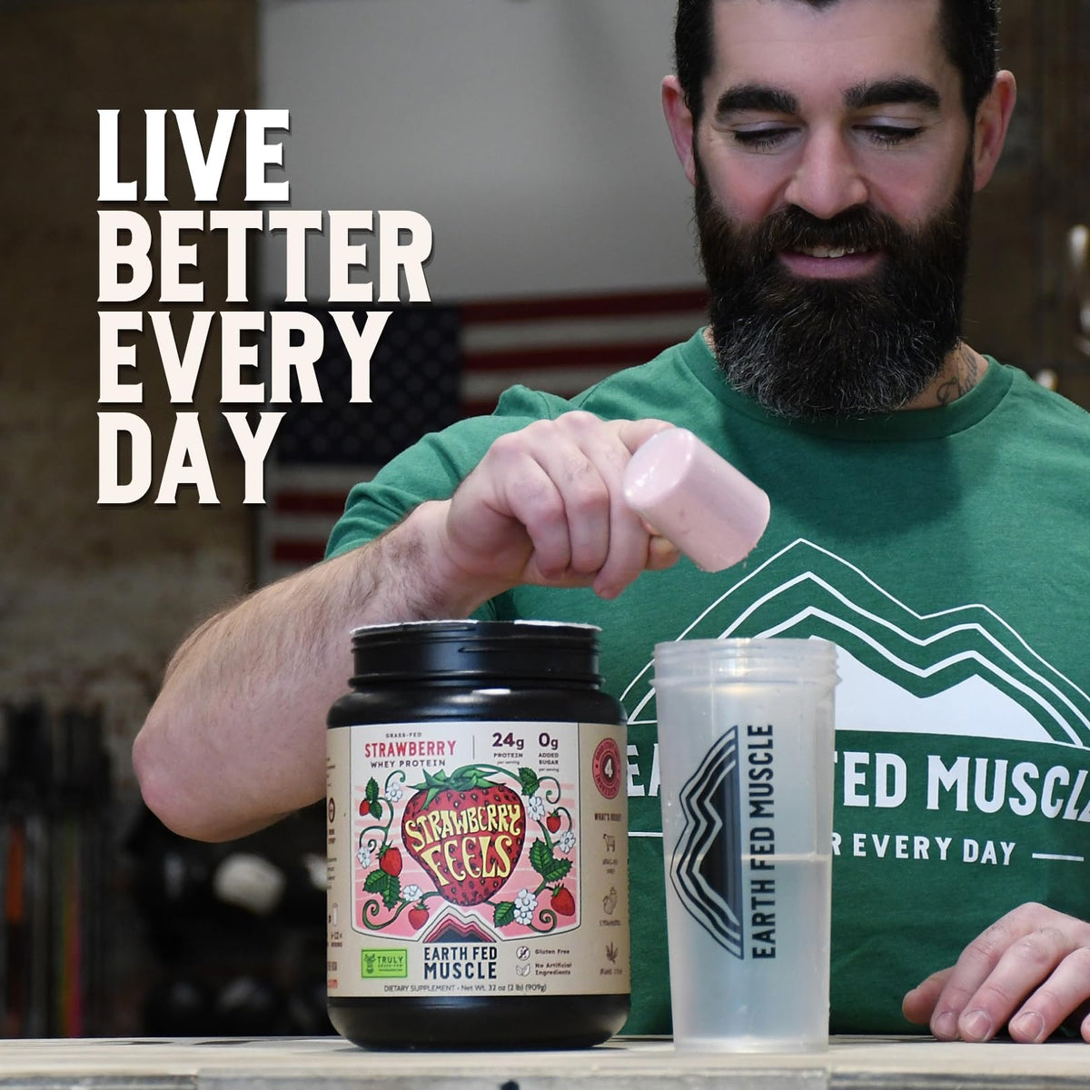 Earth Fed Muscle Whey Protein Isolate
