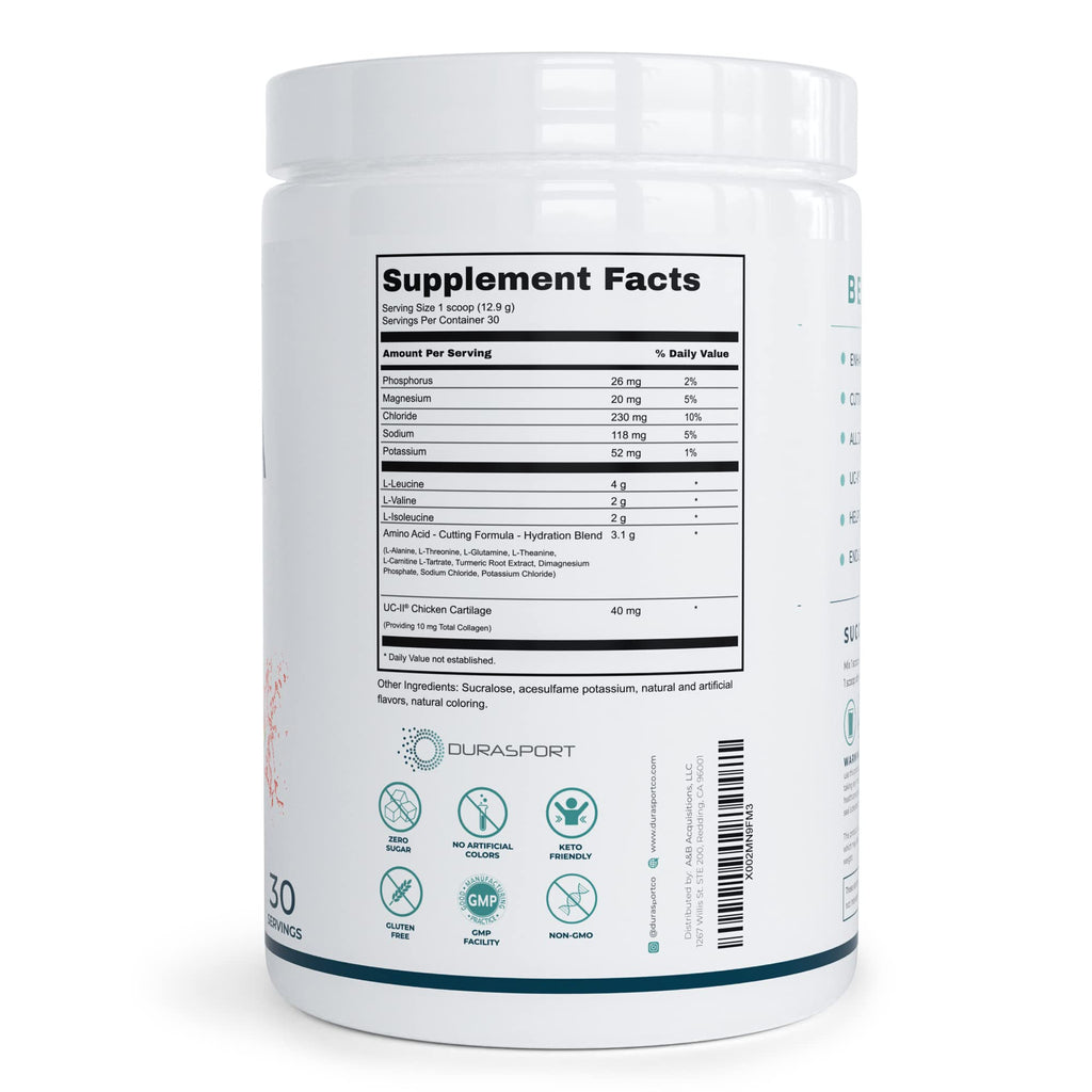 BOOST-IT NUTRITION Durasport Sport BCAA Powder - 30 Servings - image 8