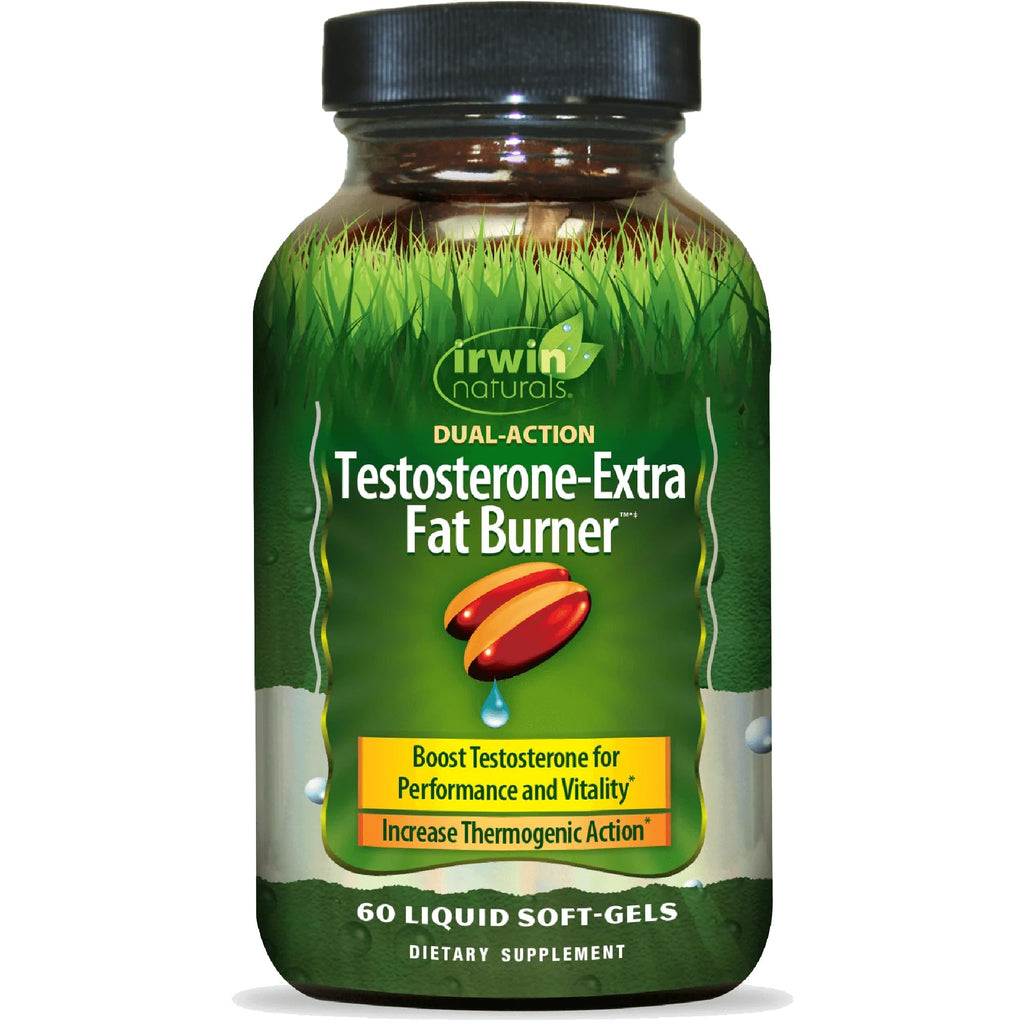 Irwin Naturals Testosterone-Extra Fat Burner - 60 Softgels