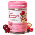 CARE U Korean Red Ginseng Gummies for Kids - 60 Count