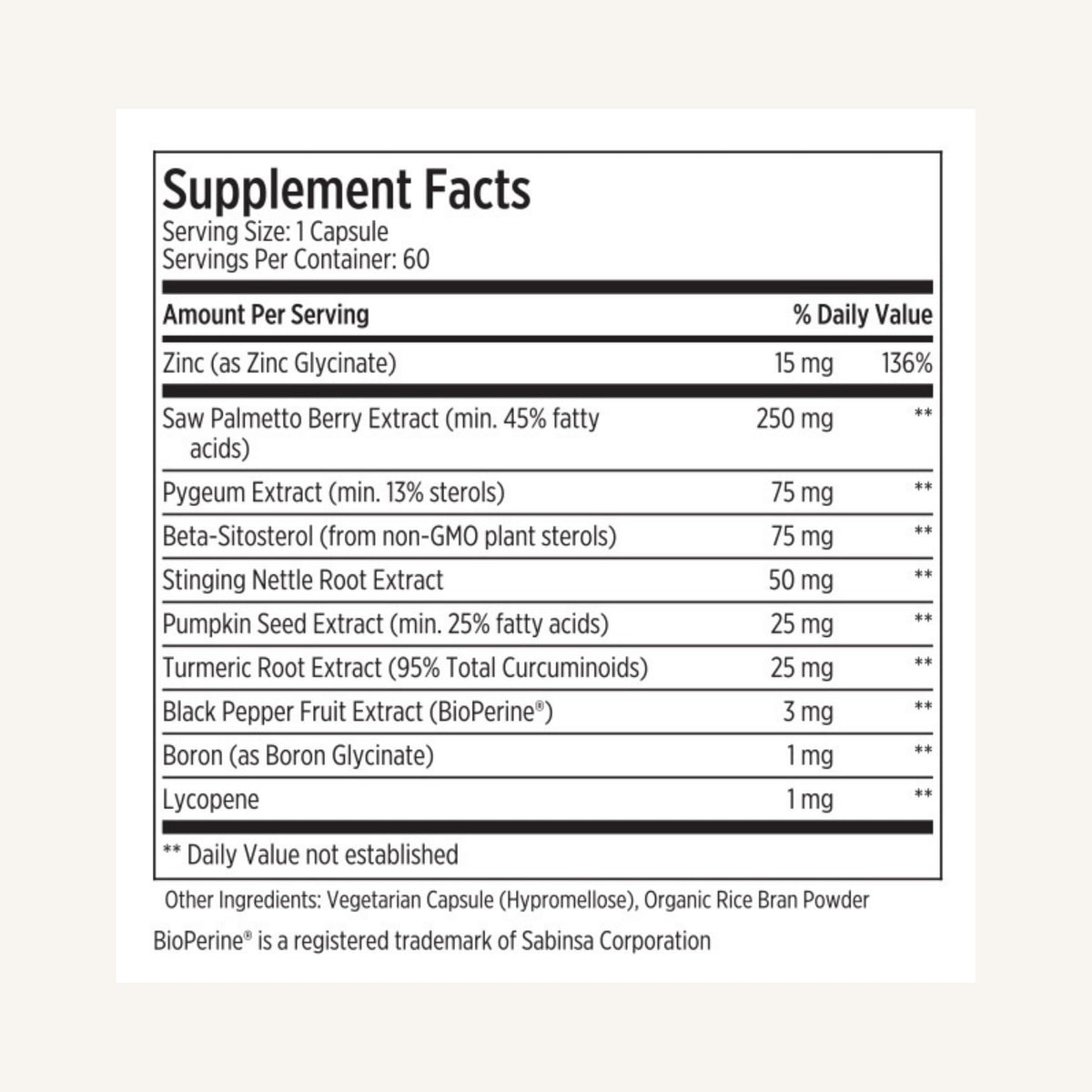 LES Labs Prostate Health Capsules for Urinary Support - 60 Capsules - image 5