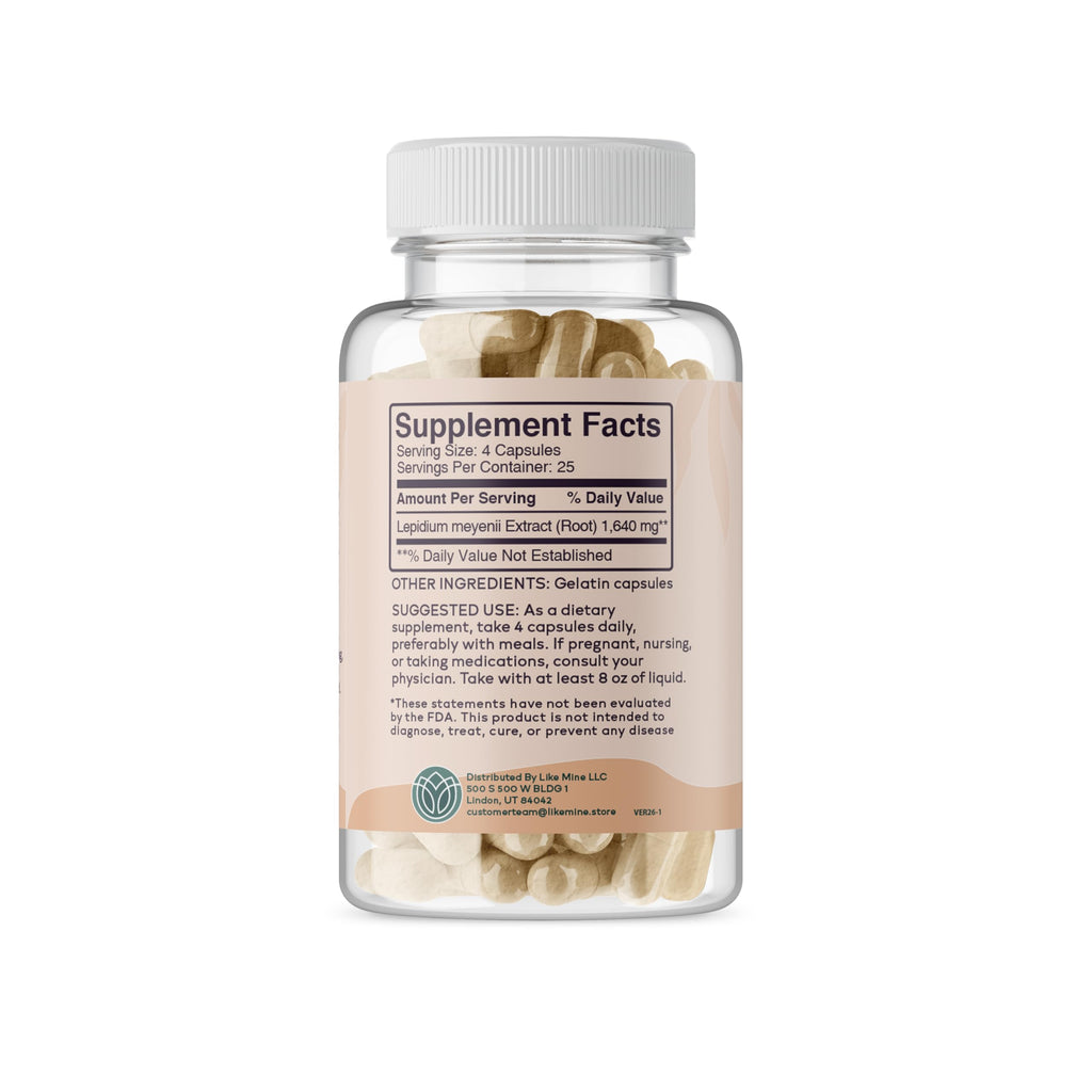 Like Mine Maca Root - 100 Capsules - image 2