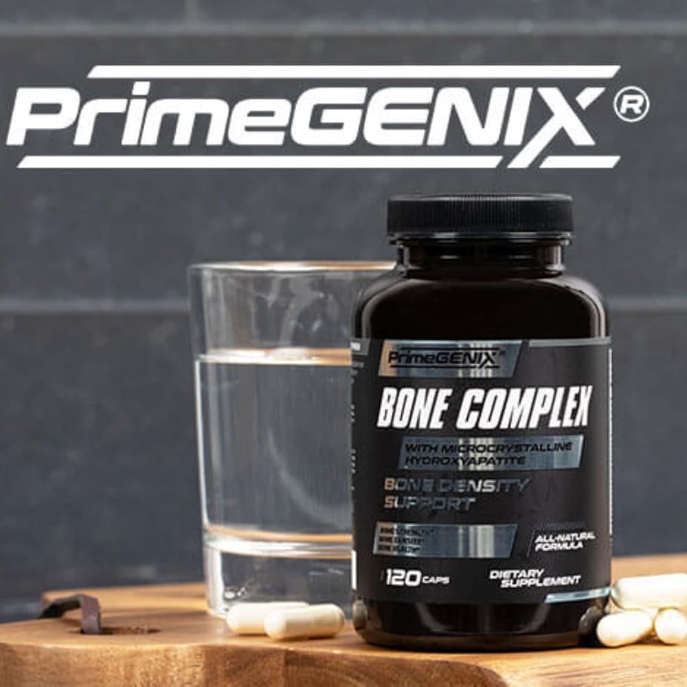 PrimeGENIX Bone Complex Supplement for Men 40+ - 120 Capsules - image 6
