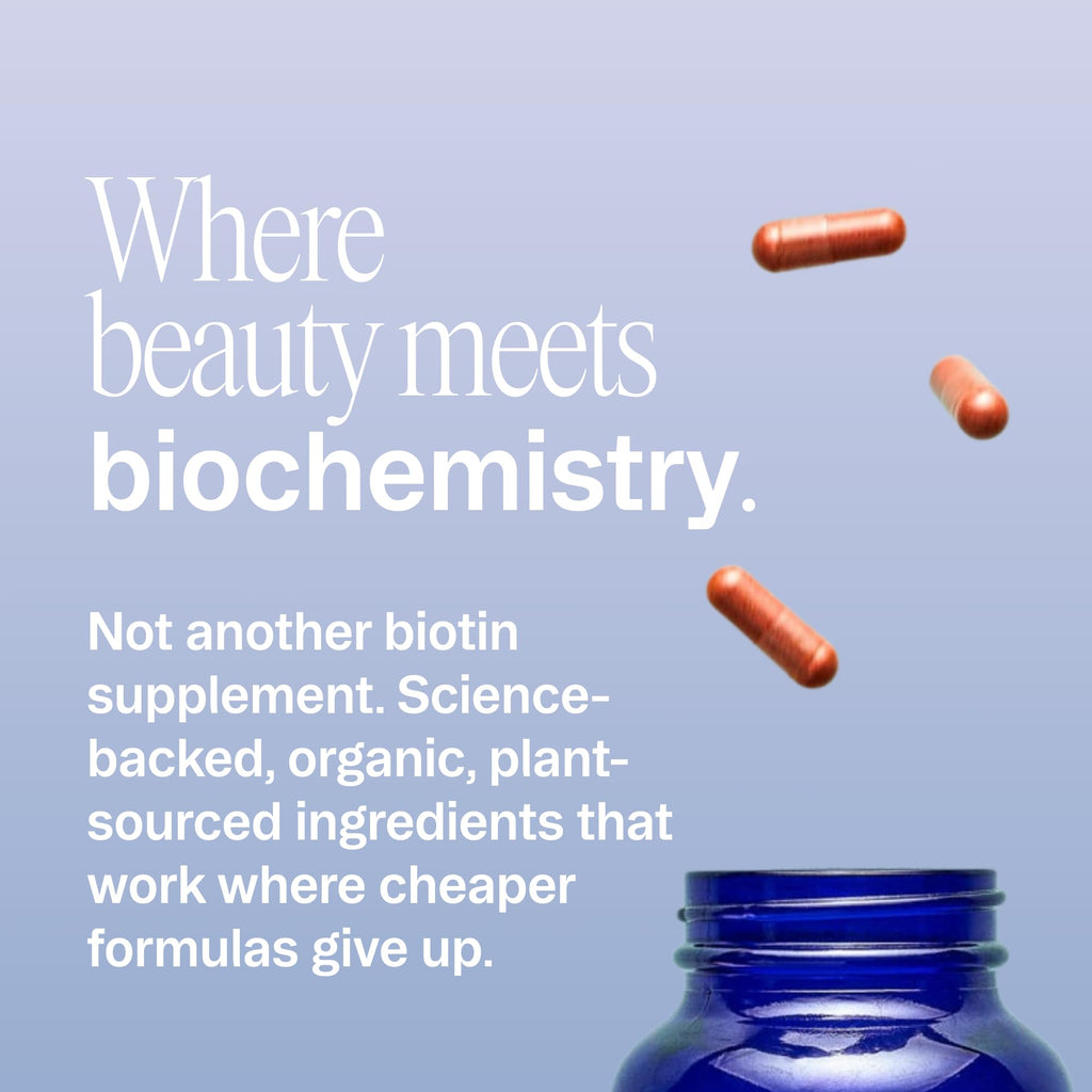 Ora Organic Beyoutiful Hair, Skin & Nails Support - 60 Vegan Capsules - image 3