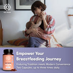 OAT MAMA Organic Lactation Supplement Blessed Thistle & Fenugreek - 60 Capsules - image 5