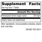 Source Naturals Policosanol 20 mg - 60 Tablets - image 5