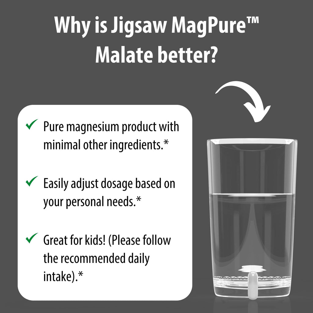 Jigsaw Health MagPure Malate Magnesium - 120 Capsules - image 5