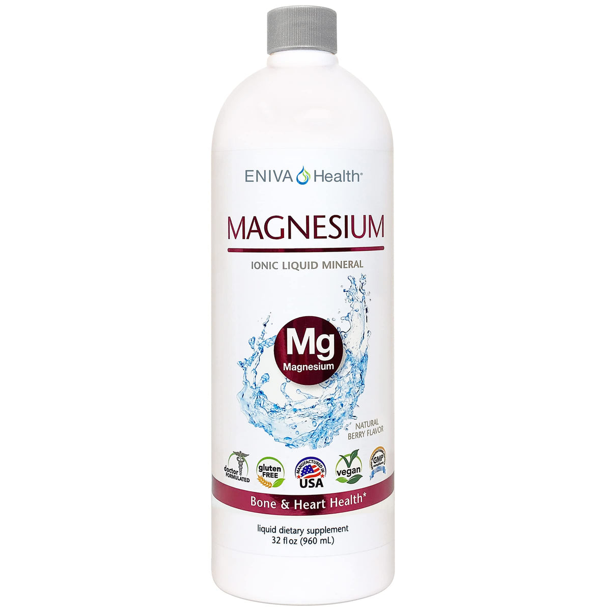 Eniva Liquid Ionic Magnesium Supplement - 32 fl oz