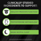 Urinozinc Prostate Plus Saw Palmetto & Beta Sitosterol - 60 Caplets - image 2