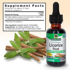 Nature's Answer Licorice Root Herbal Supplement - 2 Fl Oz - image 3