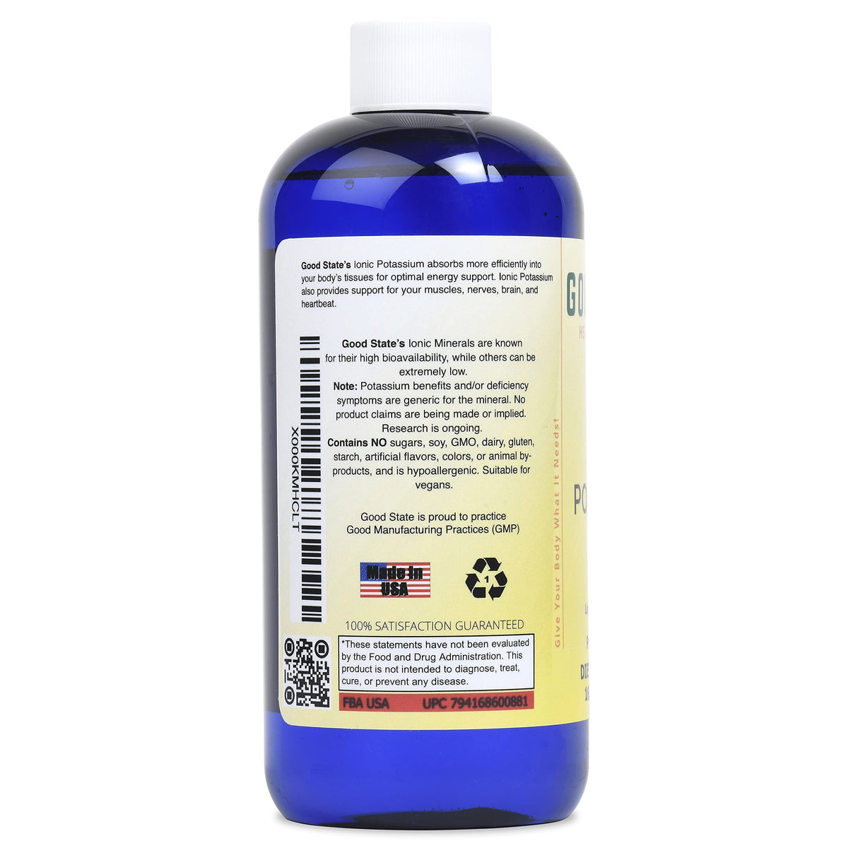 Good State Liquid Ionic Potassium 732 Supplement - 16.2 Fl Oz - image 3