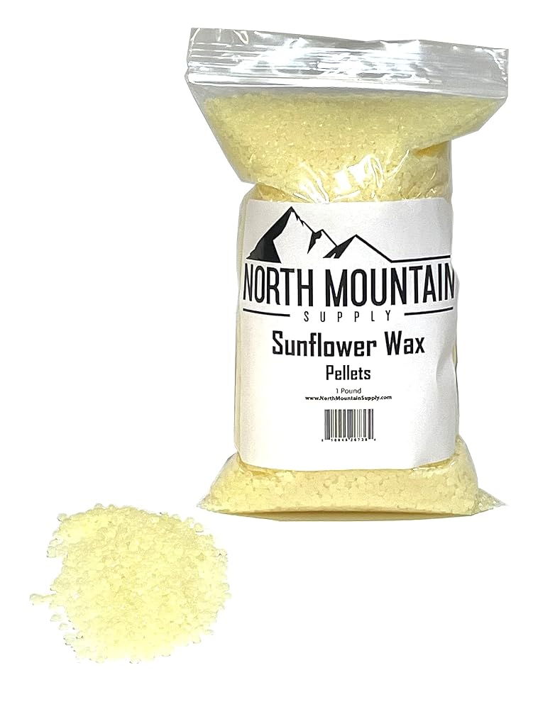 North Mountain Supply Sunflower Wax Pellets - 1lb Bag