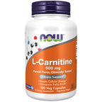 NOW Foods L-Carnitine 500 mg - 180 Capsules