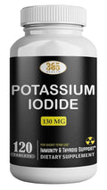HEALTH LFE Potassium Iodide 130 mg Tablets - 120 Count
