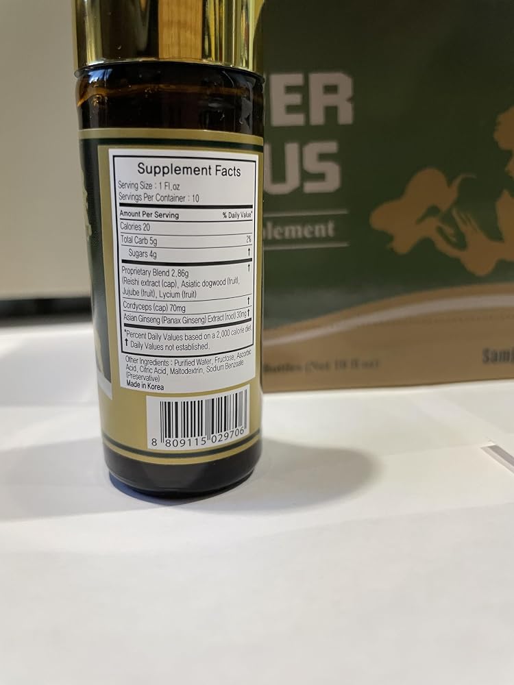Skydia Power Plus Korean Ginseng Extract Liquid - 10 Bottles - image 2