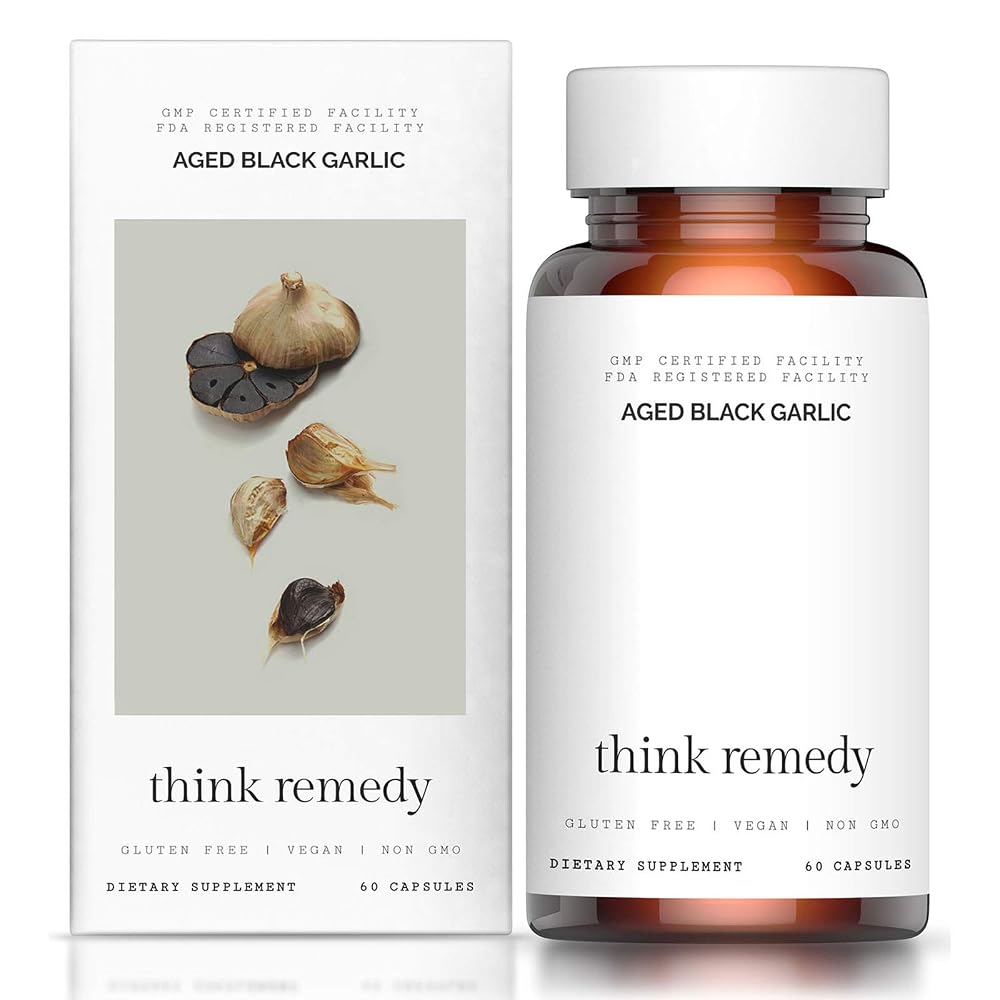 Think Remedy Aged Black Garlic Capsules - 60 Capsules