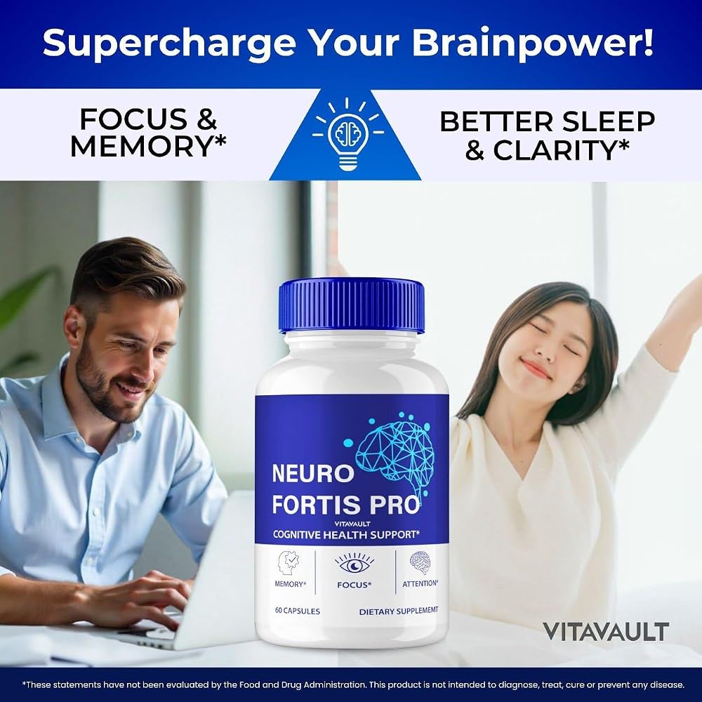 Vitavault Neuro Fortis Pro Brain Supplement - 300 Capsules - image 5