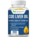 Dr. Martin's Nutrition Cod Liver Oil Omega 3 - 300 Softgels