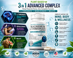 KAPPA NUTRITION Magnesium L-Threonate Plant-Based 3 in 1
