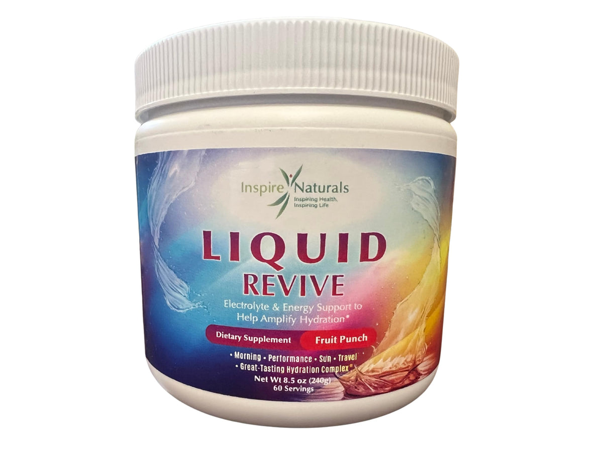 Inspire Naturals Liquid Revive 5-in-1 Electrolyte Energy Mix - 6.35 oz