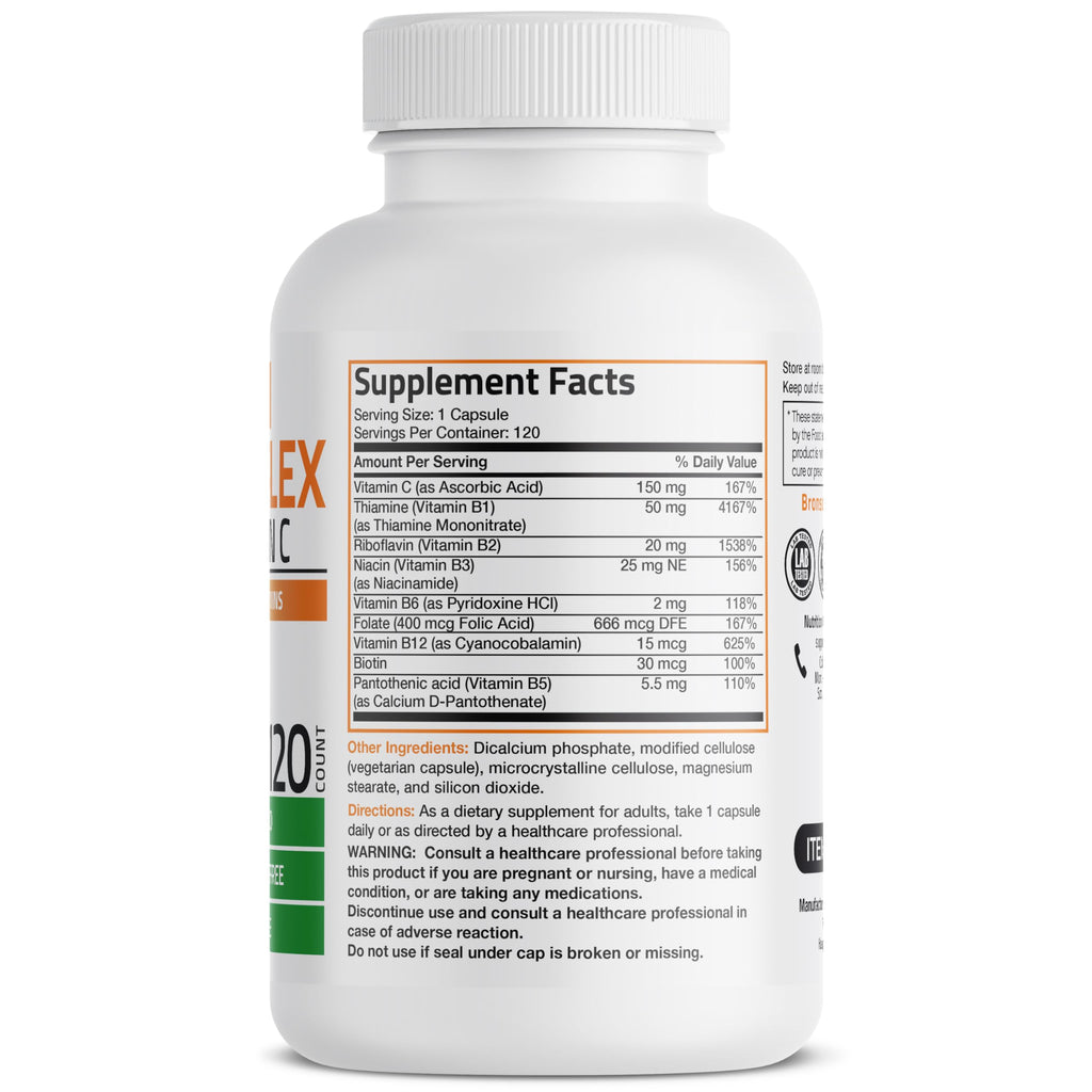 Bronson Flavored Vitamin B Capsule Supports Immunity And Energy