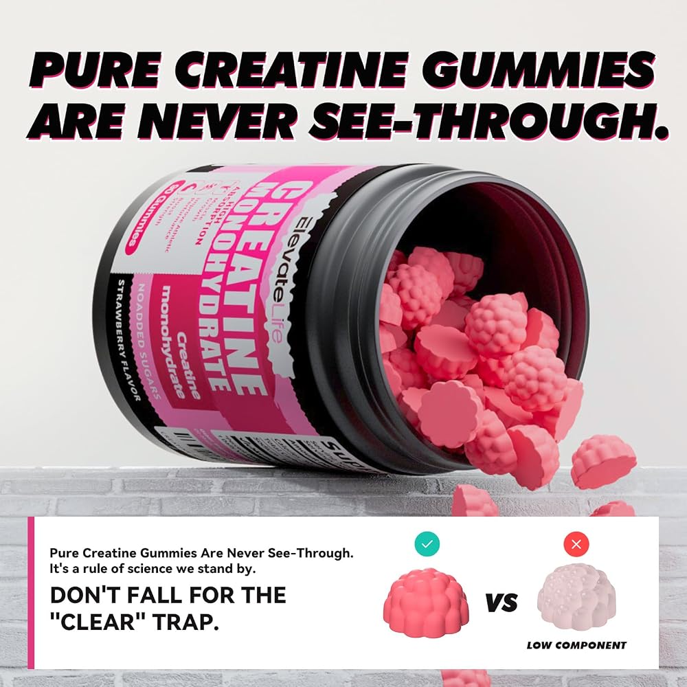 ElevateLife lifeCreatine monohydrate Gummies 5000mg