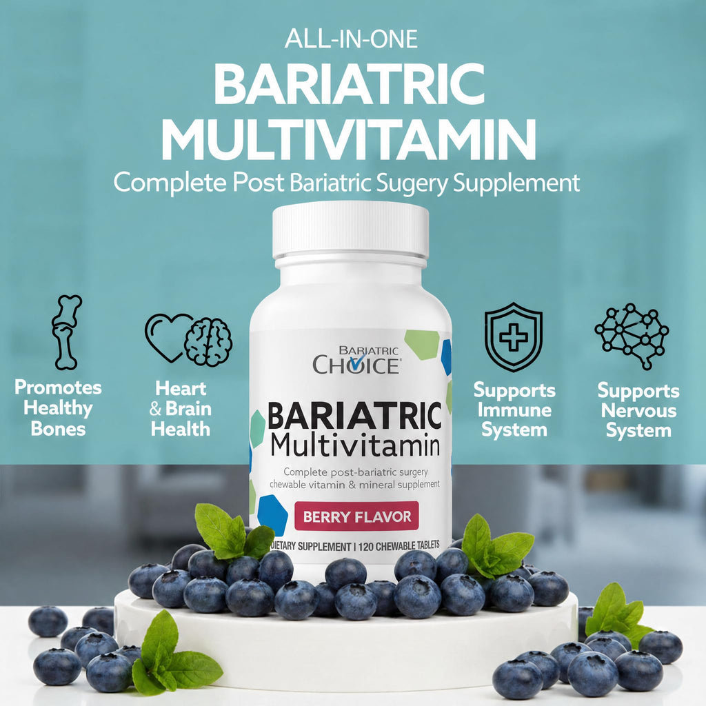 Bariatric Choice Chewable Multivitamin with Iron & Calcium - 120 Tablets - image 5