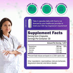 Keystone Peak Triple Magnesium Complex 300mg - 120 Capsules - image 3