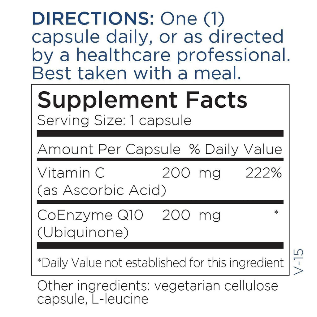 Metabolic Maintenance CoQ10 200 mg - 60 Vegetarian Capsules - image 6