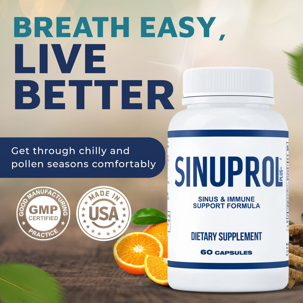 Mizzle SinuProl Nasal & Immune Support Supplement - 60 Capsules - image 2