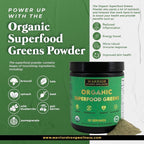 Warrior Strong Wellness Certified Organic Greens Powder - 30 Servings - image 8