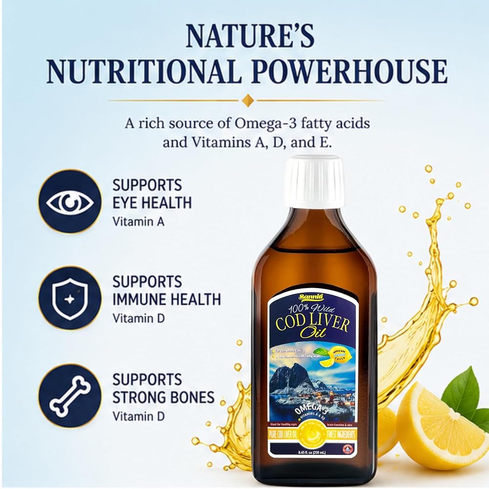 Sanniti 100% Natural Cod Liver Oil - image 6