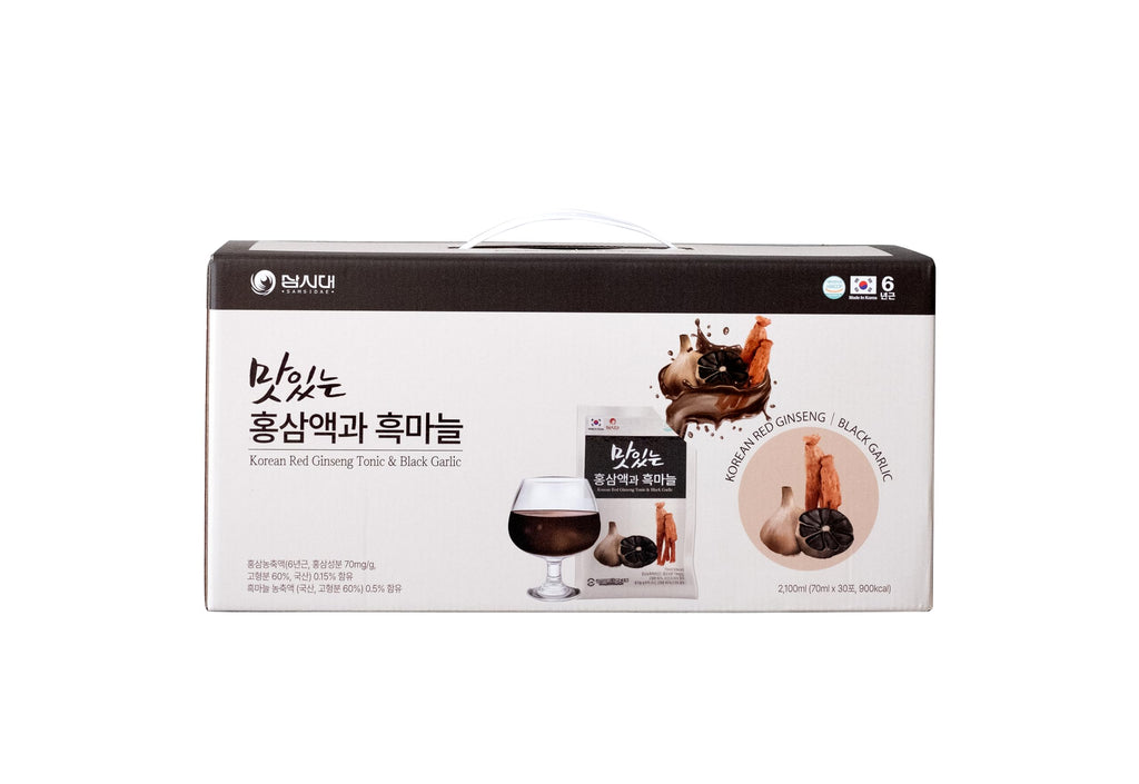 SAMSIDAE Korean Red Ginseng & Black Garlic Tonic - 30 Pouches - image 3