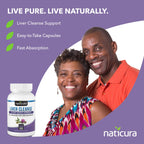 Naticura Liver Cleanse Plant-Based Formula - 120 Capsules - image 4