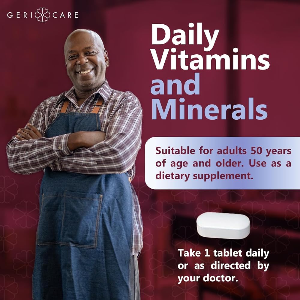 GeriCare Senior Tab 50+ Multivitamin and Minerals - 100 Tablets - image 5