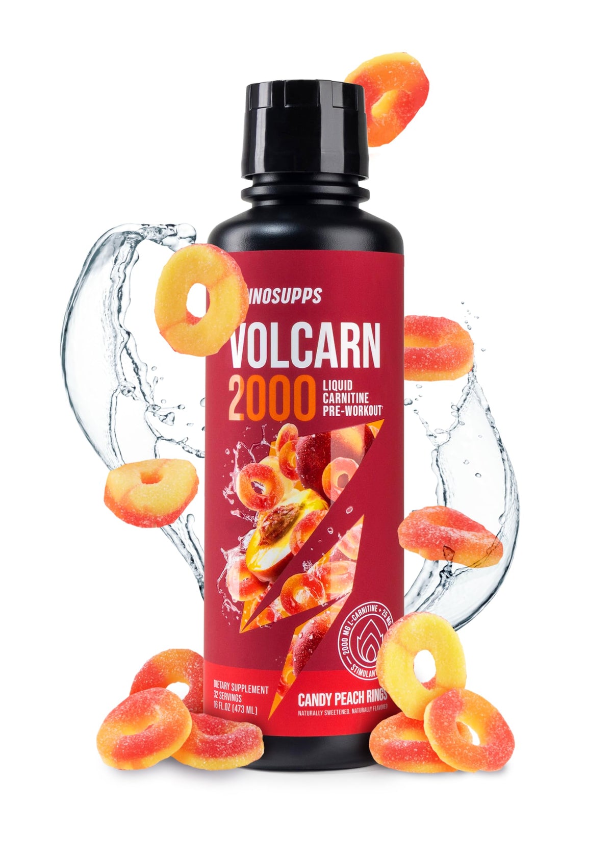 InnoSupps Volcarn 2000 - Liquid L-Carnitine for Men & Women