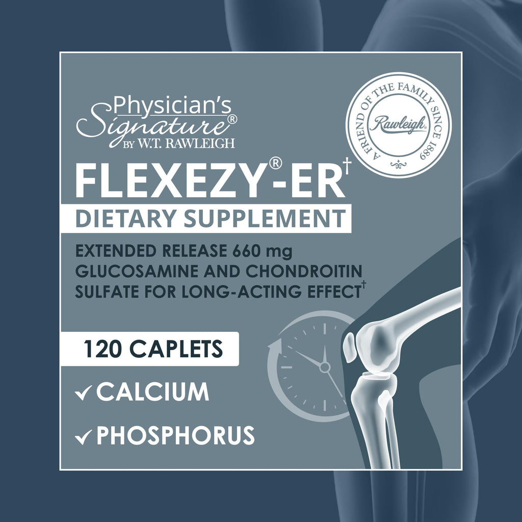 Rawleigh Flexezy-ER Glucosamine Chondroitin 24-Hour - 120 Caplets - image 6